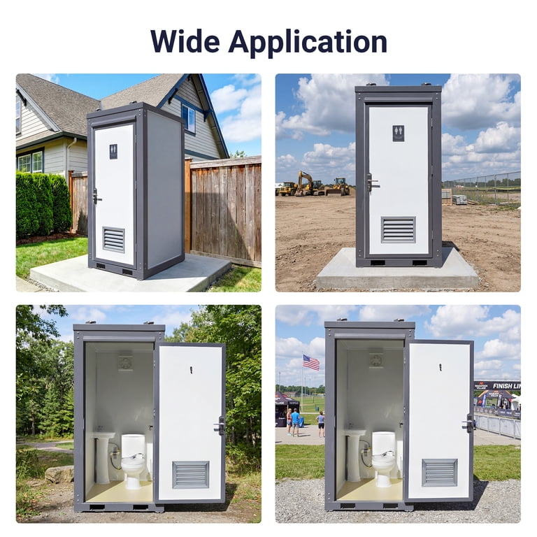 Chery Industrial Outdoor Portable Restroom for Adults with Sink