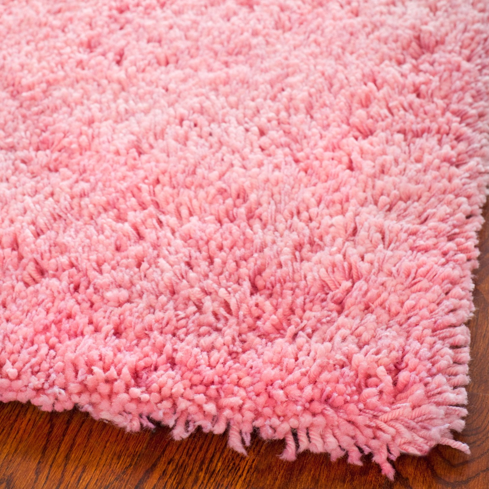 SAFAVIEH Glen Solid Plush Shag Area Rug, Chocolate, 8'6" x 11'6"