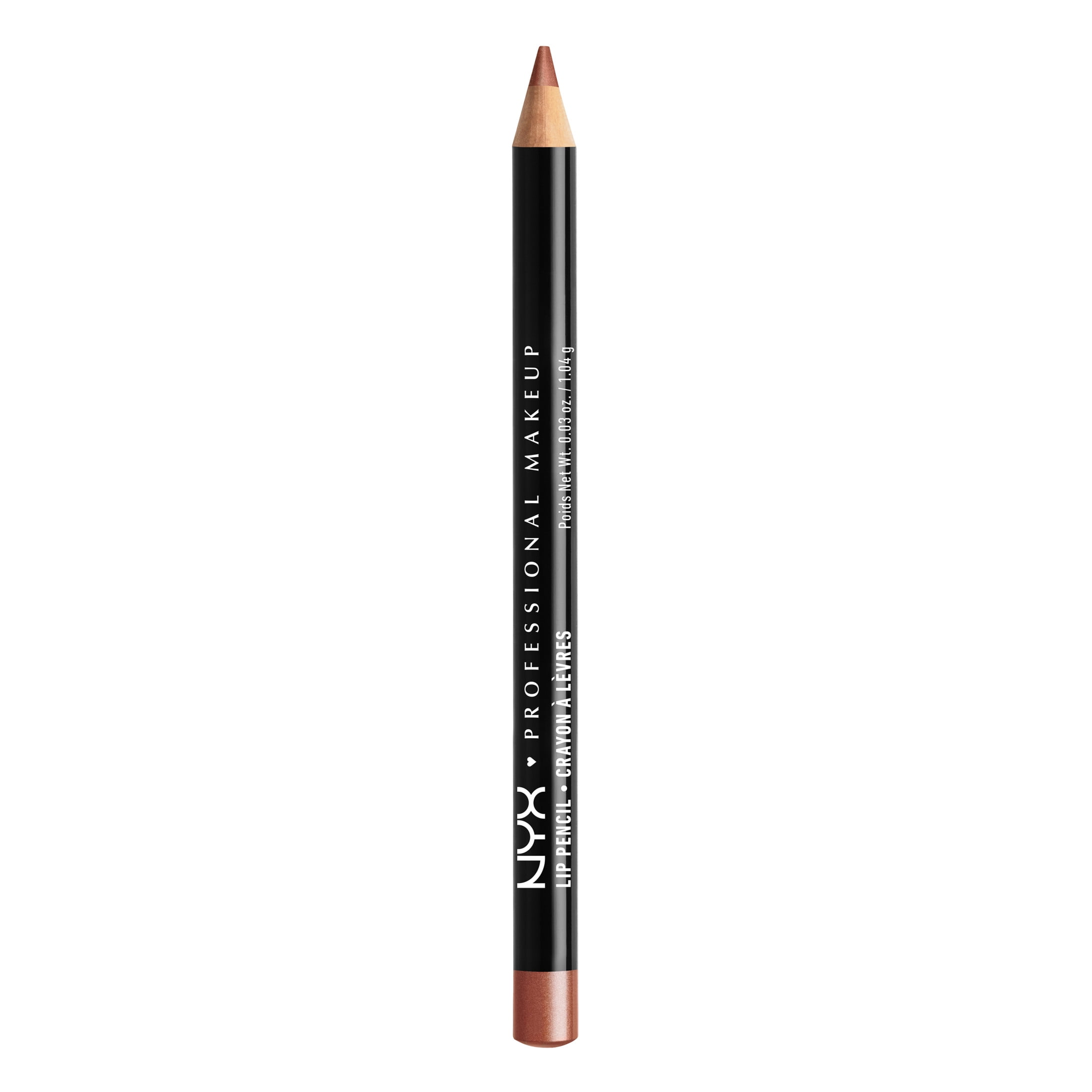 (3 pack) NYX Professional Makeup Slim Lip Pencil, Long-Lasting Creamy Lip Liner, Ever, 0.035 oz