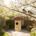 thumbnail image 5 of Natural Wood Hanging Birdhouse for Backyard Small Birds – Weather-Resistant Outdoor Nesting Box with Easy Hang & Clean Design for Garden Bird Shelter and Decoration, 5 of 6