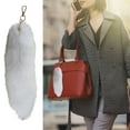 thumbnail image 2 of Daolelai 40Cm Tail Accessories Ladies Bag Ornaments Car Keychain, 2 of 5