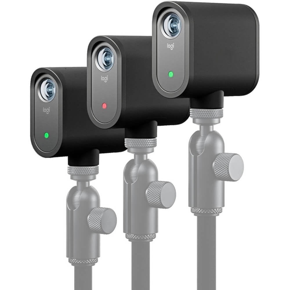 Logitech Core 3 Pack Mevo Start, Wireless Live Stream Cam, 1080p Full HD, Smart App, LTE/Wi-Fi
