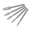 thumbnail image 3 of ULTNICE Wood Carving Bits Silver Sculpture Making 5Pcs, 3 of 8