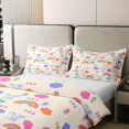 thumbnail image 4 of Elephant Bedding 100% Cotton Set Queen Cute Animal Comforter Cover for, 4 of 7
