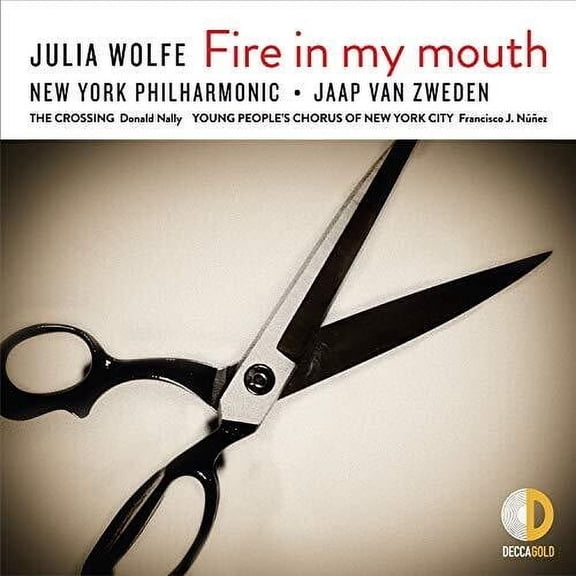 Zweden,Jaap Van / New York Philharmonic - Wolfe: Fire in My Mouth - Music & Performance - CD