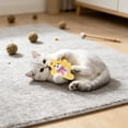 thumbnail image 4 of Peluche para Gatos con Hierba Gatera y Chirriador – Juguete de Peluche Suave para Mascotas, Ideal para La Dentición, El Juego Interactivo y para Aliviar El Aburrimiento – Juguete Lavable a Máquina pa, 4 of 6