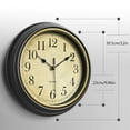 thumbnail image 3 of Necvior Quiet Clocks Living Room Decoration Time Reminders Wall Decor Home Wall Clock, 3 of 20
