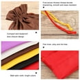 thumbnail image 2 of letairis Drawstring Bag Earrings Jewelry Favors Storage Pouch Gifts Pocket Beige, 2 of 6