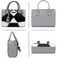 thumbnail image 3 of Tote Purse for Women - Snakeskin Pattern Large Capacity Leather Tote Ladies Everyday Handbag, 3 of 7