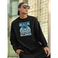 thumbnail image 2 of May Luck Be Yours On Halloween Sweatshirt Men -Image by Shutterstock, Male Large, 2 of 4