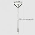 thumbnail image 3 of Triangles Mop with Squeegee , 2 In 1 Shower Squeegee, 59‘’ Window Washing Equipment , Glass Cleaning Tools for Indoor/Outdoor Window Save 50% off, 3 of 9