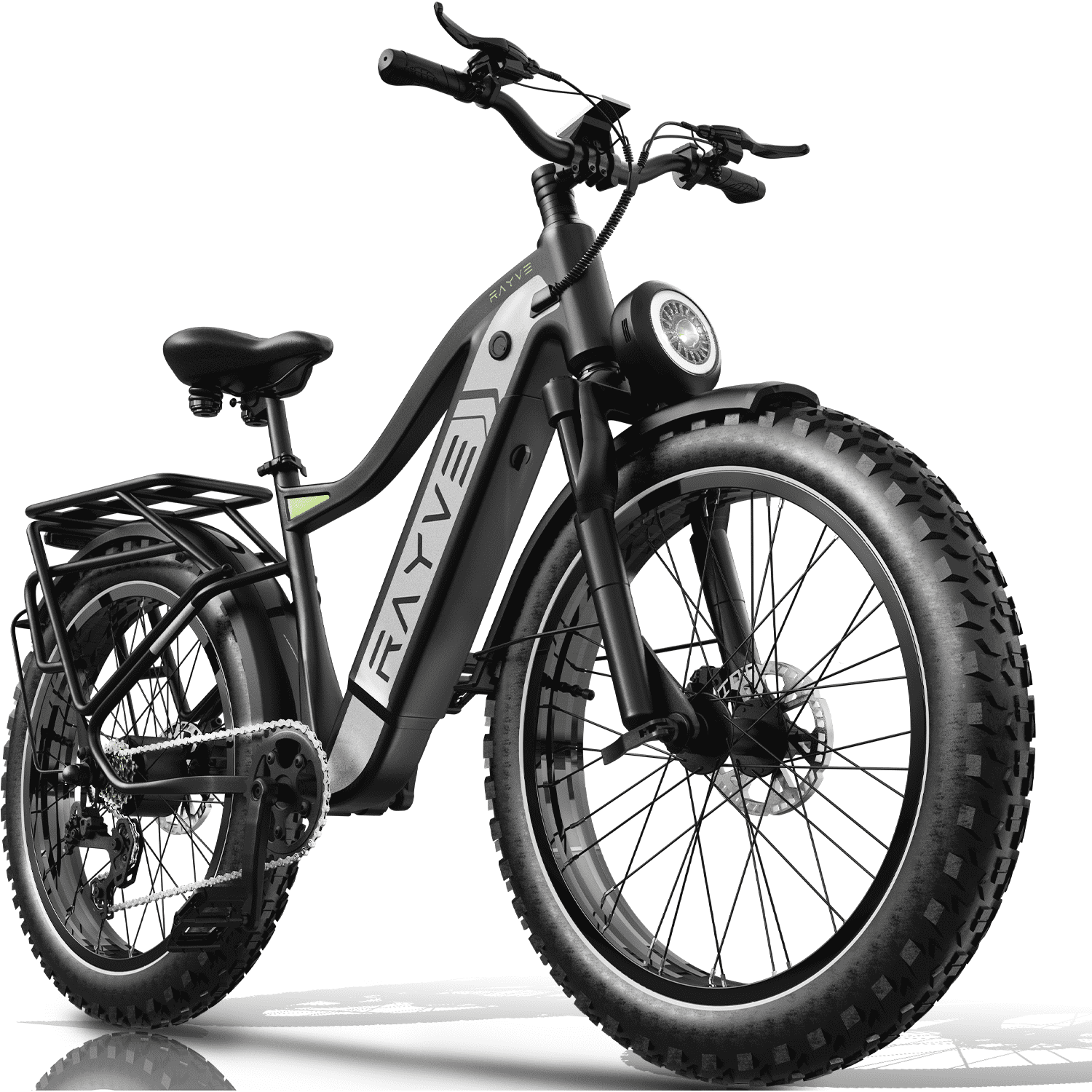 Foldable Mountain E-Bike for Adults - 1000W Motor, 48V 20AH Battery, 7-Speed Mode , 26" Fat Tire, Up to 61Miles Range, Dual Suspension System, UL Certified