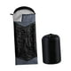 thumbnail image 3 of Bacilínea de dormir al aire libre Bolsa de sueño cálida para acampar cubierta portátil con equipos de bolsas de transporte edredón de mochilas para Negro y gris, 3 of 8