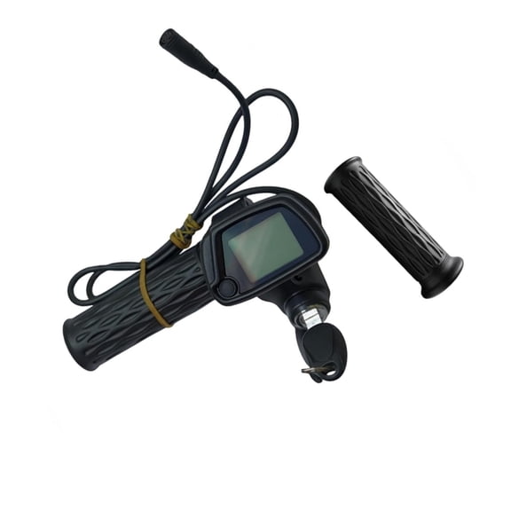 Sinyiin Motorbike Handlebars Driver Digital Tachometer Lock Key Security Thin Permanent Plan