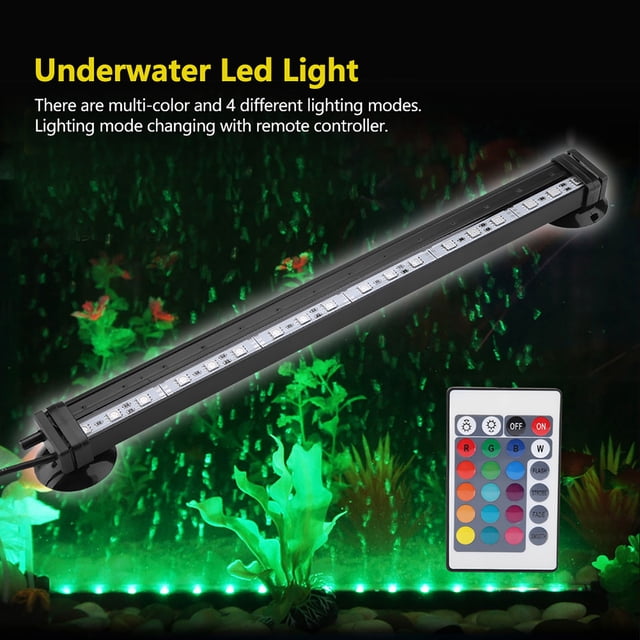 Underwater Led Light,Fish Tank Bubble Light Aquarium Light Kit RC Tank Light Elevate Your Experience