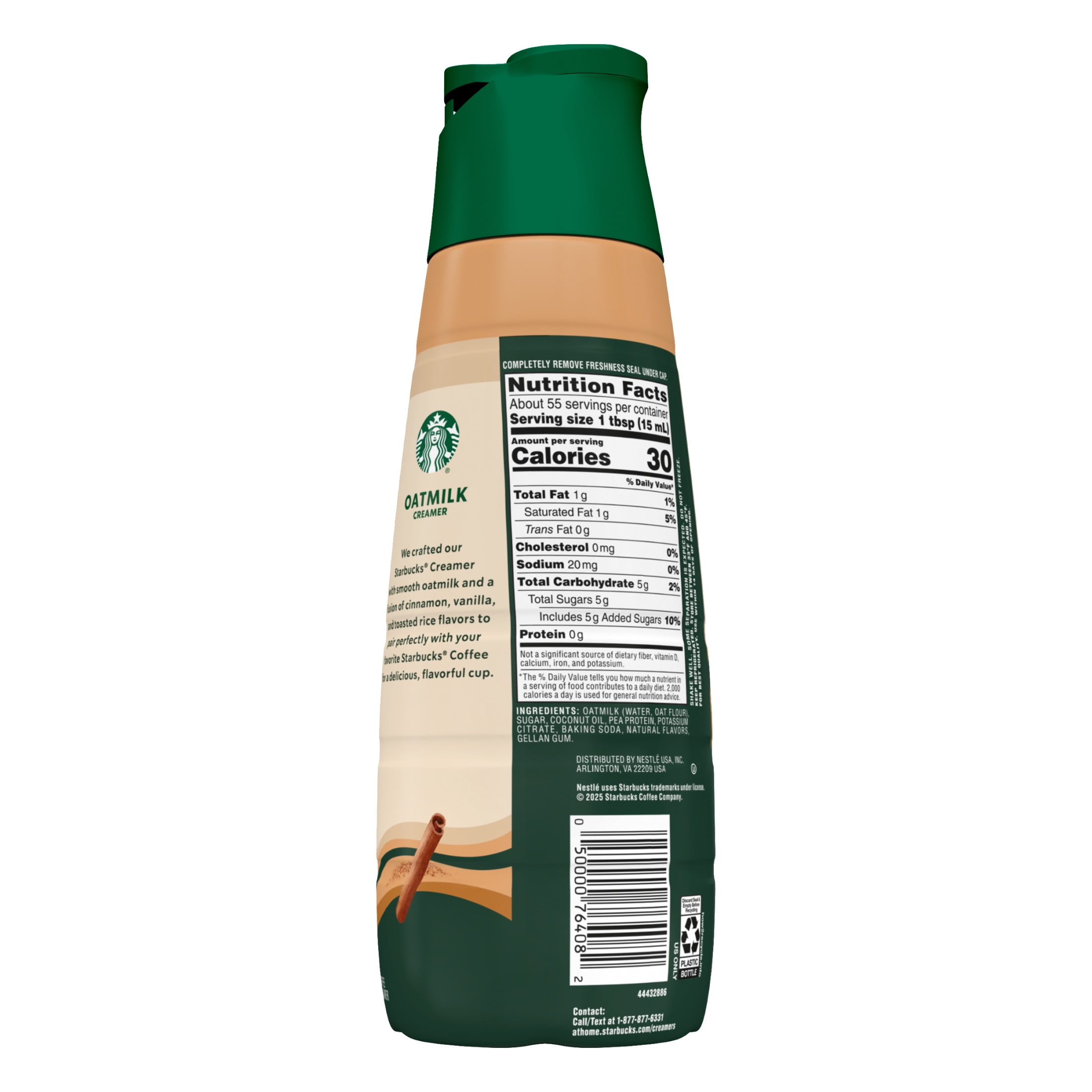 Starbucks Horchata Shaken Espresso Inspired Non-Dairy Creamer, 28 fl. oz. Bottle 28 fl oz