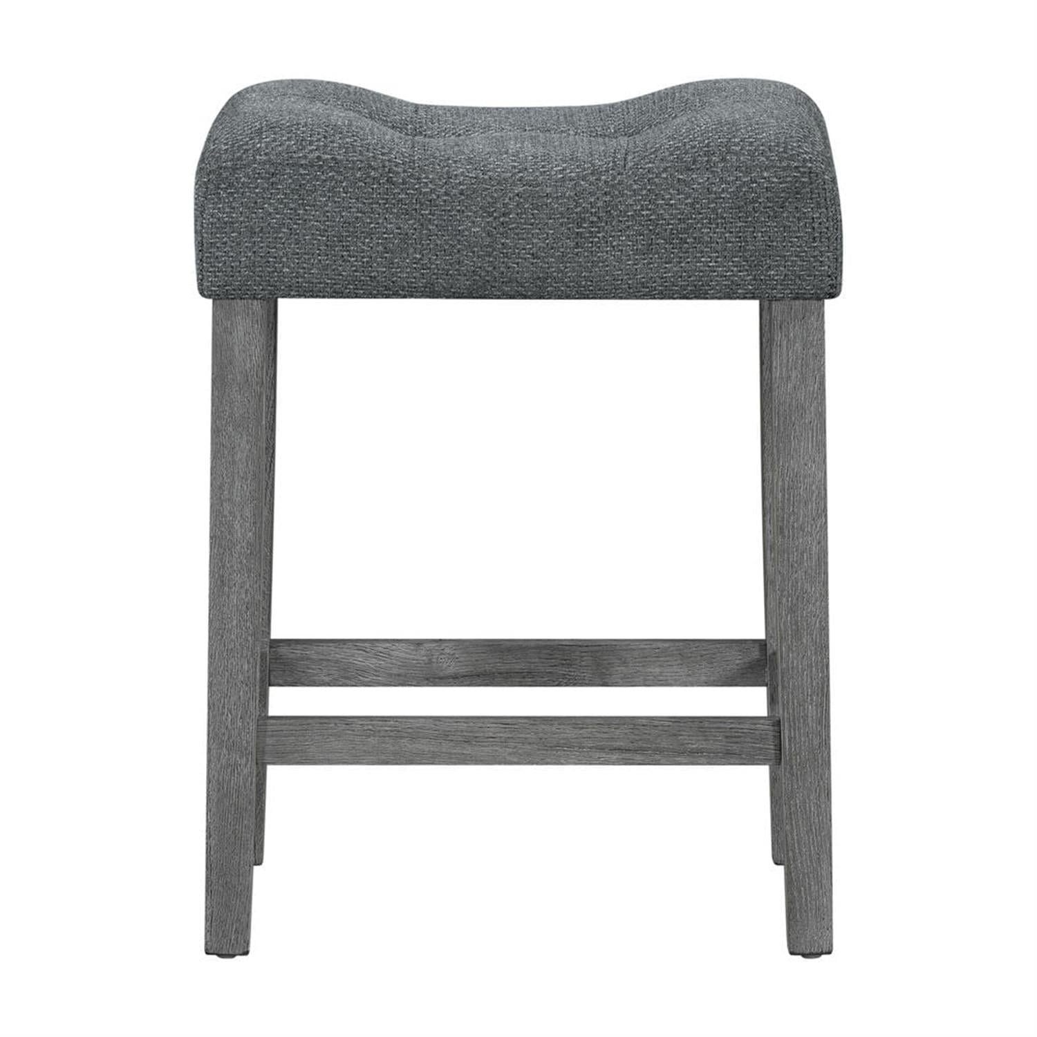 Demi Bonn 4-Piece Dining Table Set with 3 Upholstered Bar Stool and Power Outlets,dustrial Kitchen Bar Table Furniture Sets for Living Room, Apartment, Gray