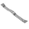 thumbnail image 4 of ANGGREK Replacement Watchband, Quick Release Stainless Steel Rust Proof Adjustable Metal Watch Strap Firmly Closed For Honor Band 4, 4 of 8