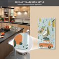 thumbnail image 5 of Yayeee Toggle Light Switch Wall Plate 1-Gang 4.5"x2.7" Home Decorative Outlet Cover, Whimsical Christmas Pattern, 5 of 7