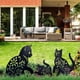 thumbnail image 4 of Estacas De Jardín Decorativas Para Gatos De Metal, 3 Uds., Silueta De Gato, Decoración De Jardín Para Adornos De Césped Al Aire Libre, Letrero De Patio Monstrate HA034495-00, 4 of 6