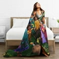thumbnail image 5 of Encanto Blanket, Anime Throw Blanket For Couch Sofa Bed, Soft Cozy Lightweight Warm Flannel Blanket, Home Decor, Anime Gifts For Boys Girls Kids Teens, 5 of 9