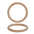 thumbnail image 4 of Craft Wood Ring,10 Pcs Wooden Rings Beech Wood Rings Wood Rings Convenient Use, 4 of 8