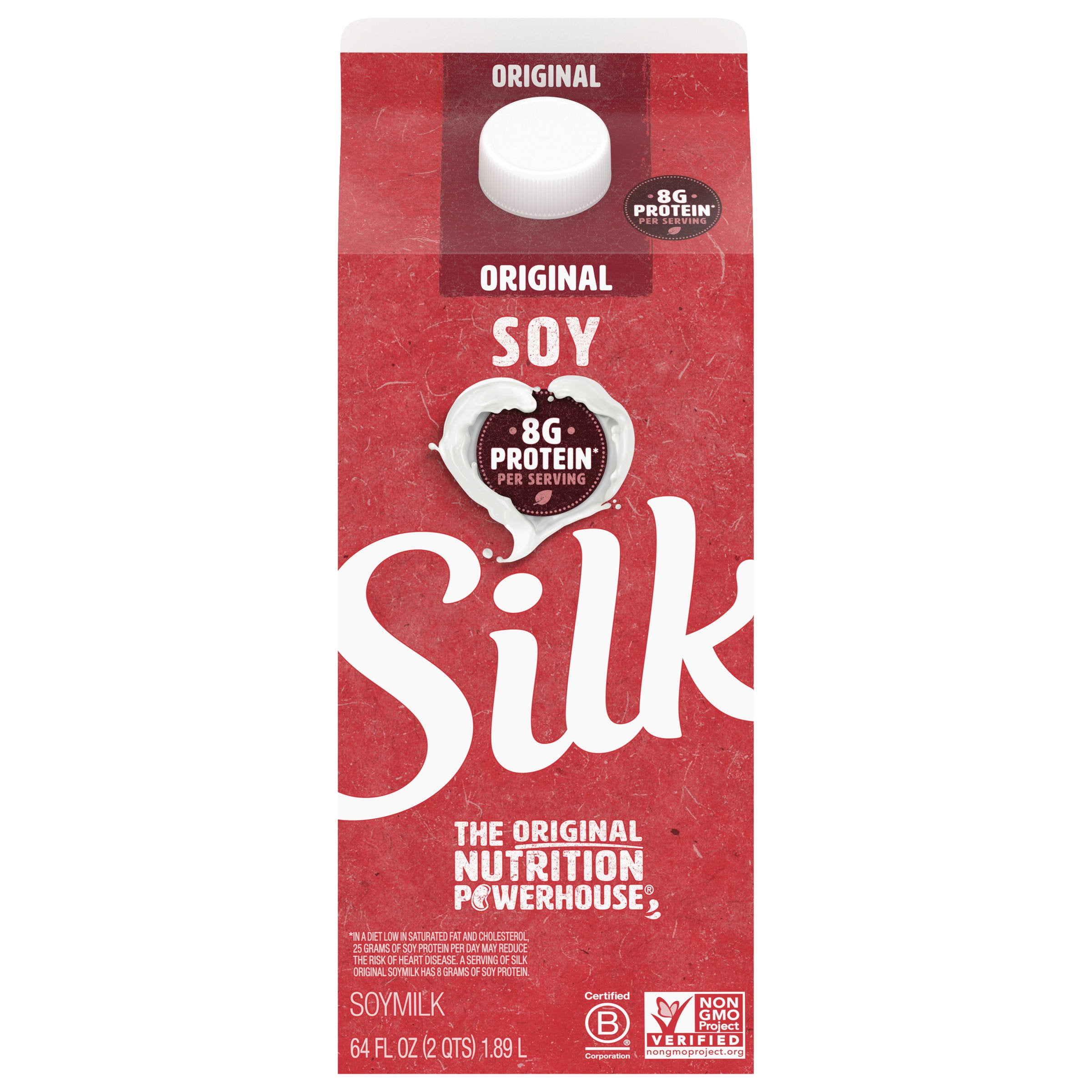 Silk Original Soy Milk, Half Gallon
