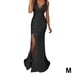 thumbnail image 2 of Vestido de noche Sonducket Traje de fiesta Ropa festiva Bola larga Sirena Brillo Cóctel Ropa de dama Negro M, 2 of 6