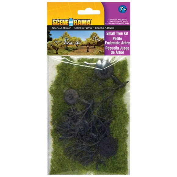 Woodland Scenics SP4193 1.25 to 3 in. Tree Kit&#44; Small - 5 per Pack