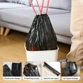 thumbnail image 4 of EcoNesxp 120pcs thickened garbage bags 8 gallon garbage bags 8 gallon garbage bags 120pcs black drawstring garbage bags thickened garbage bags black drawstring garbage bags, 4 of 5