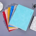 thumbnail image 3 of KUKIDSVO A7 Sheepskin Leather Notebook with Pen, Portable Student Journal, Back to School Stationery(2Pcs, Red), 3 of 9