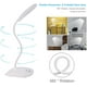 thumbnail image 3 of Lámpara de escritorio LED con cuello de cisne flexible de 3 niveles de brillo, lámpara portátil compacta para dormitorio, estudio, oficina, dormitorio, cuidado de los ojos y ahorro de energía Namotu CQ465, 3 of 6