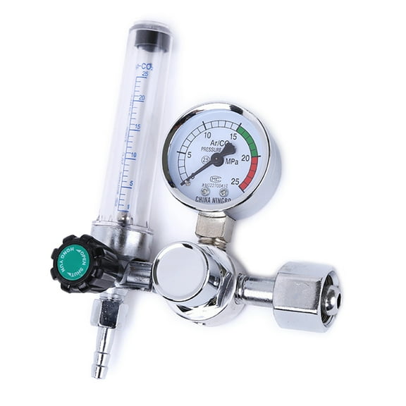 Argon Flow Meter 0-25MPa Pressure Regulator Gauge for Weld Mig Tig Welding