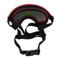 thumbnail image 4 of Lunettes de Chien, Résistant à la Poussière PC Coupe-Vent Grands Masques de Chien pour Cadre Noir de Neige Jour et Lunettes Grises, Cadre Rouge et Lunettes Rouges, Cadre Rouge et Lunettes Transparentes, Cadre Rouge et, 4 of 8
