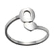 thumbnail image 2 of Xihbxyly Anillos de Moda, Anillos Abiertos Ajustables de Acero Inoxidable, Elegante Diseño de 26 Letras Inglesas, Accesorio de Joyería Llamativo, Ideal para Bodas, Fiestas, Compromisos y Banquetes, R, 2 of 2