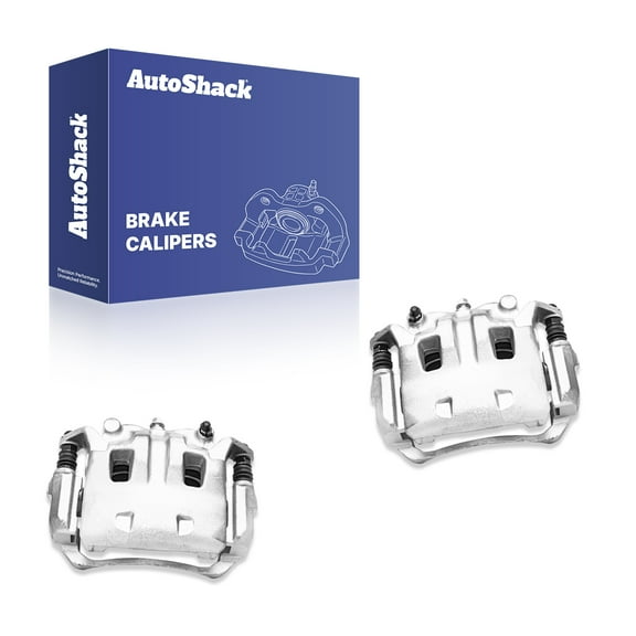 AutoShack Front Brake Calipers Left & Right Replacement for 2005-2025 Nissan Frontier 2005-2015 Nissan Xterra 2009-2012 Suzuki Equator 2-PC Set