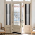 thumbnail image 2 of Black Gray Ombre Window Privacy Film, Vintage Country Wooden Static Cling UV Sun Blocking Heat Control Window Tint Day and Night, Non-Adhesive Reusable One Way Windows Privacy Cover 17.7''x78.7'', 2 of 7