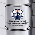 thumbnail image 3 of Edmonton Oilers 5-Time Stanley Cup Champions 25'' Replica Team Trophy, 3 of 3