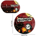 thumbnail image 2 of Halloween Paper Plates 10-Pack with Napkins Disposable Party Dinnerware Set - Holiday Gathering Theme Decor(A), 2 of 4