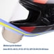 thumbnail image 5 of Cubierta facial para Casco Speravity CL-16 CL-17 CL-ST CL-SP CS-R1 Gafas de moto Leonado, 5 of 6