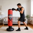 thumbnail image 3 of ERK 1Pcs Inflatable Punching For Adults And Kids With Stand Base Heavy Duty Training For Fitness Boxing MMA, 3 of 4