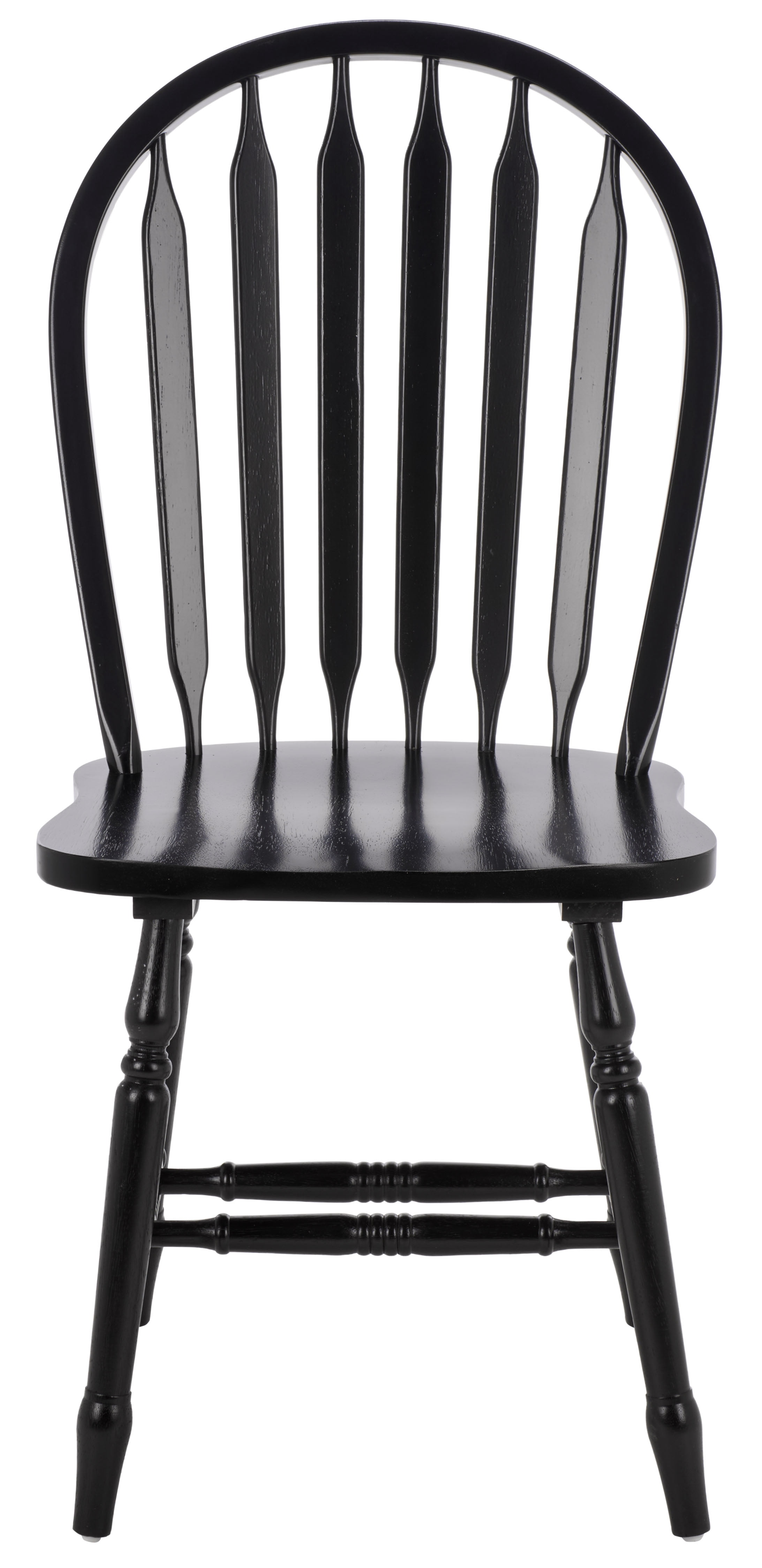 Safavieh Fazel Wood Dining Chairs, Black (Set of 2)