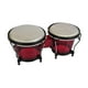 thumbnail image 2 of Juego de batería Bongo de percusión, bongó de 6'' y 7'', afinable, hecho a mano, portátil, música Rojo, 2 of 9