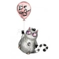 thumbnail image 2 of Illustration Cute Cat Rocker Wall Decal Wallmonkeys Peel and Stick Decals for Boys (18 in H x 13 in W) WM502731, 2 of 4