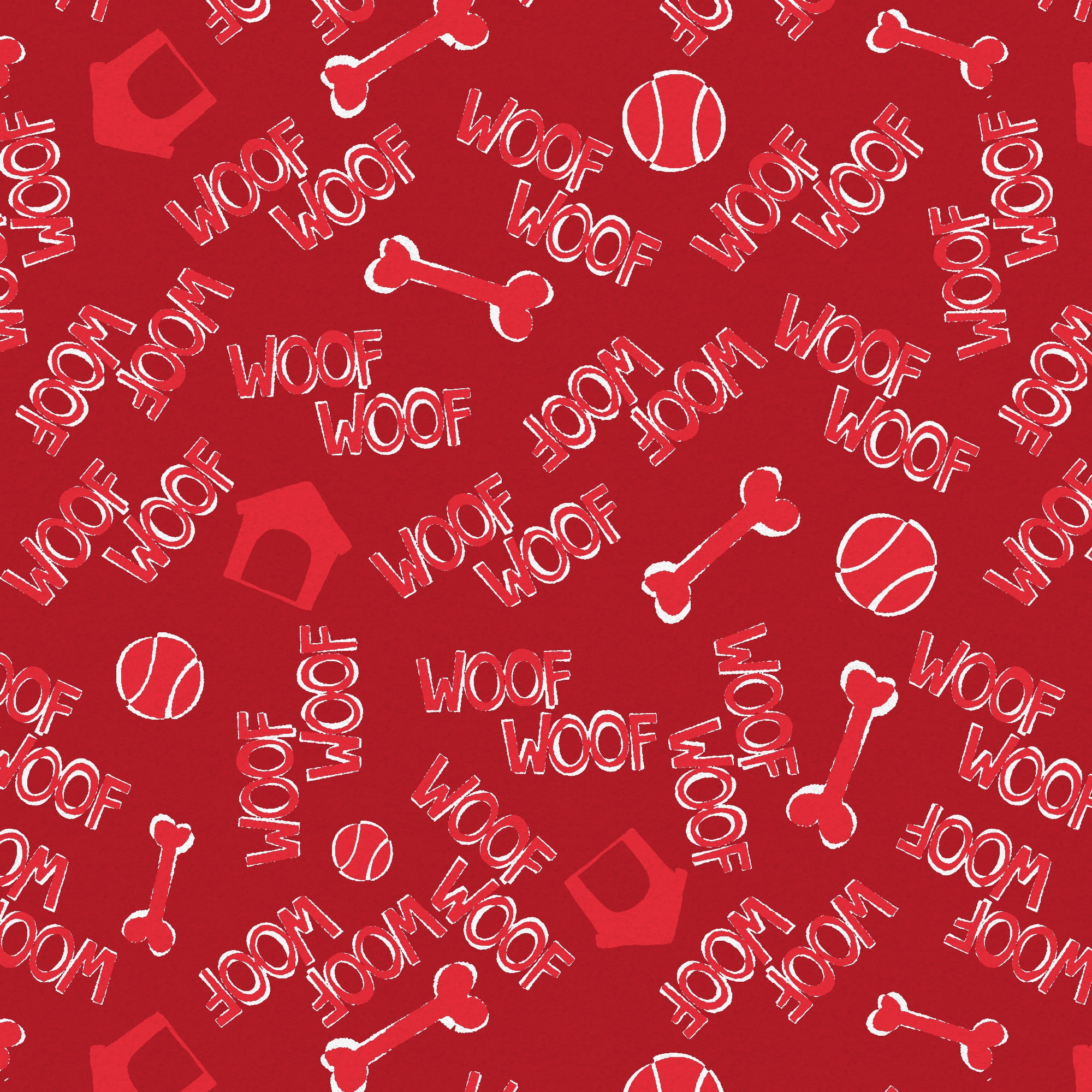 Mainstays 44" Width Cotton Flannel Woof Toss Red Fabric 8 Yard Bolt