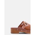 thumbnail image 3 of Scenario Women's Studded Faux Leather Platform Clogs, 3 of 6