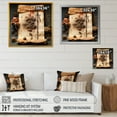 thumbnail image 4 of Designart "Echoes of Ancient Chinese Scrolls" People Wall Art - Global Beige China Art Entryway Wall Art, 4 of 6