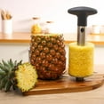 thumbnail image 2 of Stainless Steel Pineapple Cutting Creative Cut Pineapple Core Remover Kitchen Tool Fruit Core Separation Fruit Corer, 2 of 11