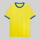 thumbnail image 1 of pstuiky Camisas de manga corta para hombre, Camisa de verano para hombre, holgada, a la moda, informal, con contraste de colores, cuello redondo y mangas cortas. camisetas de hombre s, 1 of 6