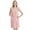 Light Pink, variant on Ruffled Straps Towel Wrap - Absorbent & Quick Dry Towel Robe for Women(Light Pink,S/M)